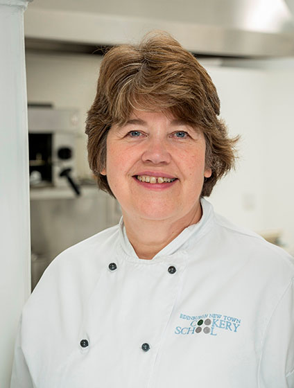 Fiona Burrell is the principal of a culinary school Edinburgh