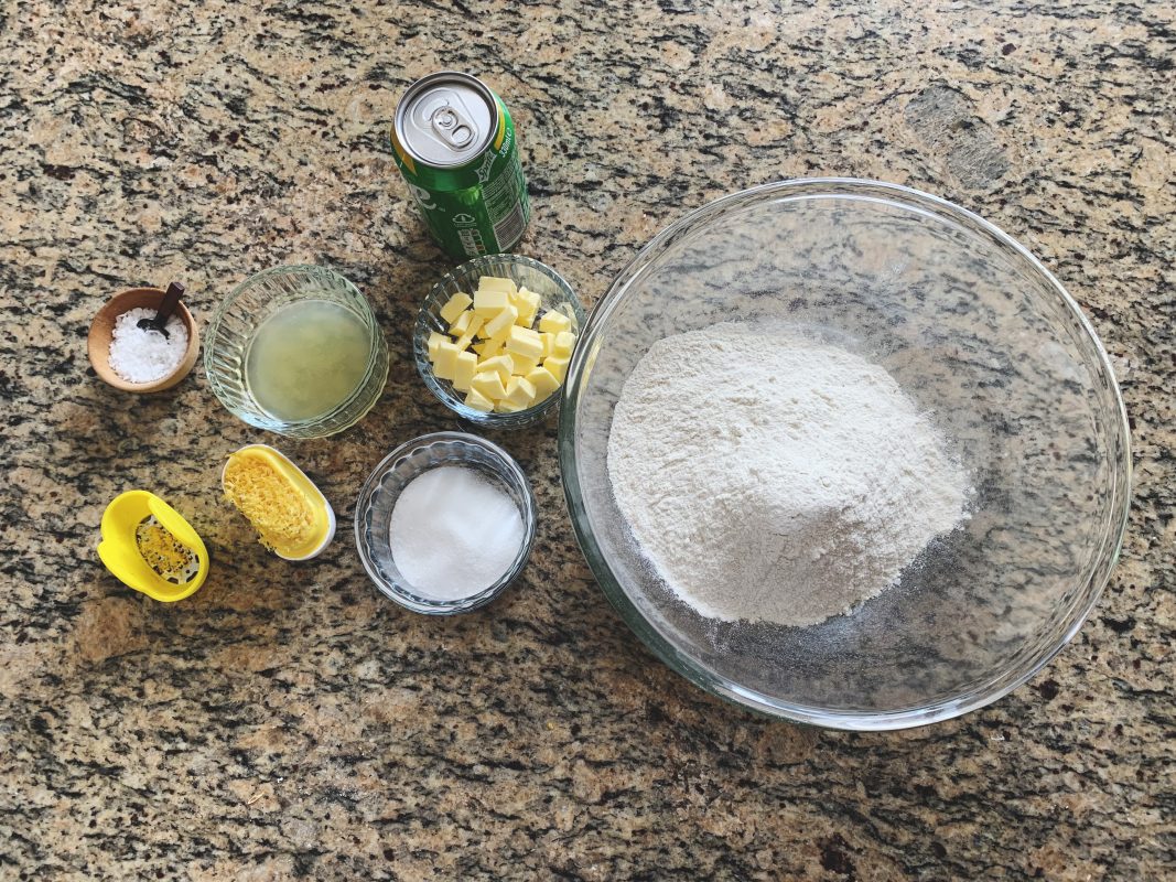 Lemonade Scones Ingredients
