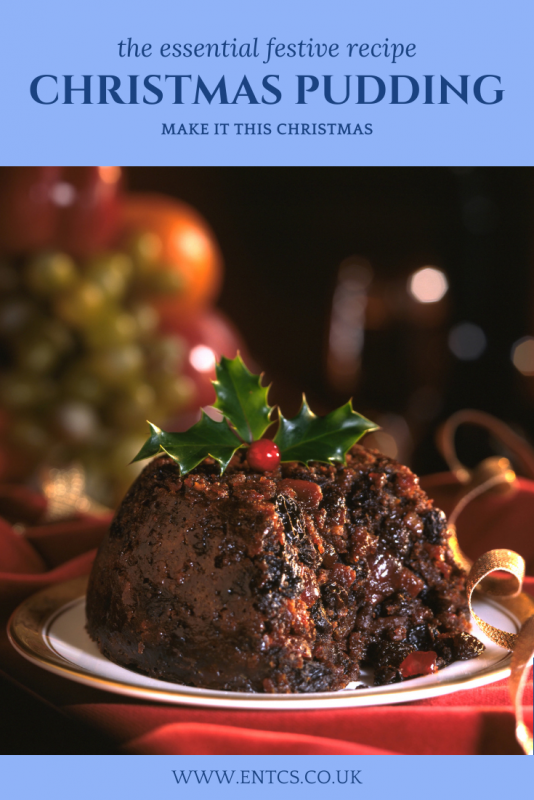 Christmas Pudding Recipe from ENTCS