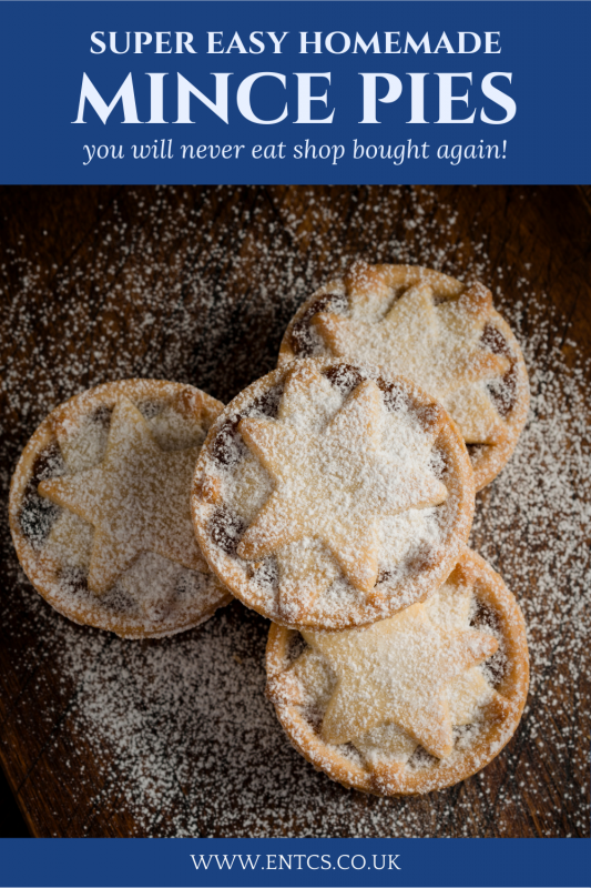 Easy Homemade Mince Pies Christmas Recipe from the Edinburgh New Town Cookery School