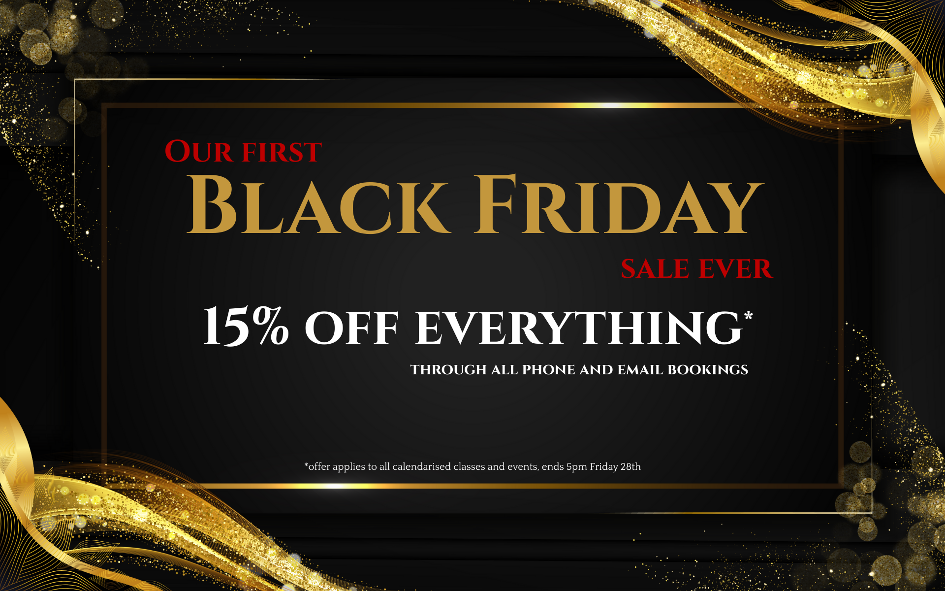 Black Friday at Edinburgh New Town Cookery School – Our First Ever!